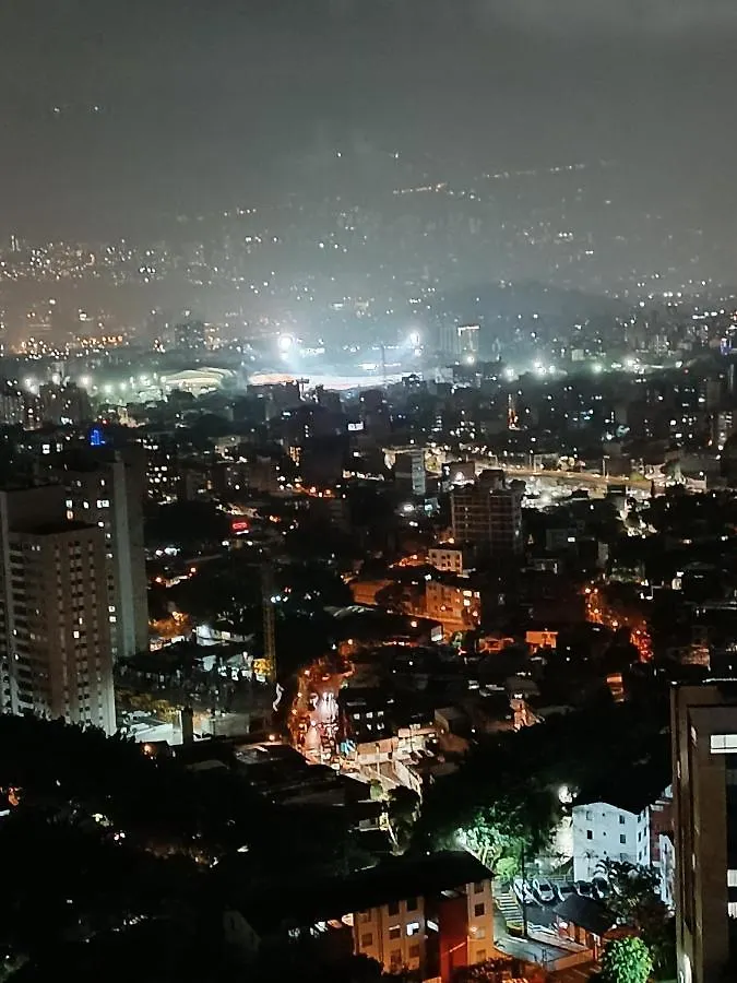 Lägenhet Apartamento Con Vistas A La Ciudad Medellín